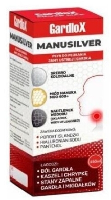 Gardlox Manusilver Płyn do płukania 250ml