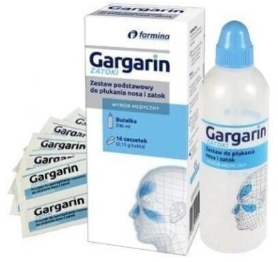 Gargarin ZATOKI Zestaw podstawowy Butelka + 16 saszetek