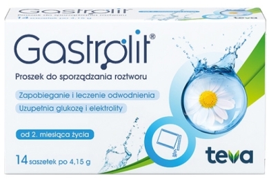 Gastrolit proszek do sporządzania roztworu 14 saszetek po 4,15g