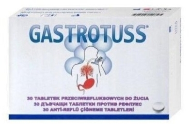 Gastrotuss do żucia 30 tabletek