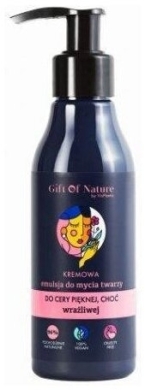 Gift Of Nature Kremowa Emulsja Do Mycia Twarzy Do Cery Wrażliwej 150ml