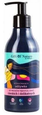 Gift Of Nature Wzmacniająca Odżywka Do Włosów Cienkich i Delikatnych 300ml