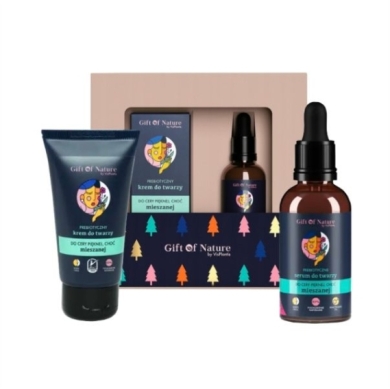 Gift Of Nature krem + serum cera mieszana zestaw świąteczny
