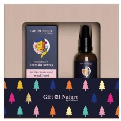Gift Of Nature krem + serum cera wrażliwa zestaw świąteczny