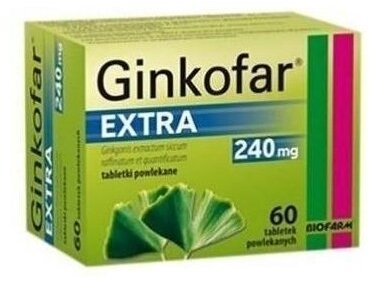 Ginkofar Extra 60 tabletek