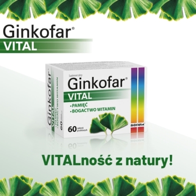 Ginkofar Vital 60 tabletek