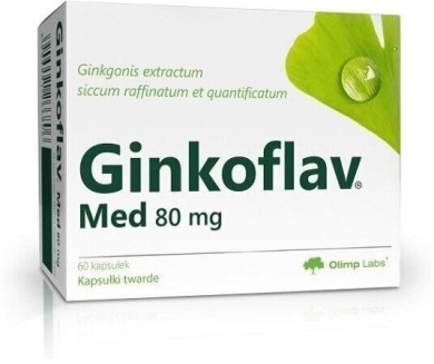 Ginkoflav med 60 kapsułek