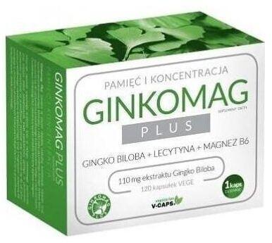 Ginkomag Plus 120 kapsułek