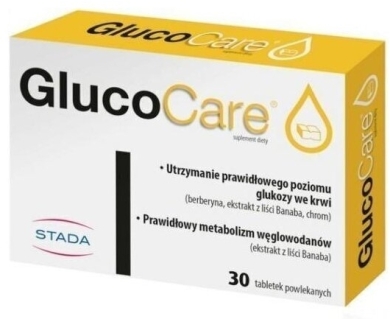 GlucoCare 30 tabletek