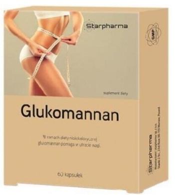 Glukomannan 60 kapsułek