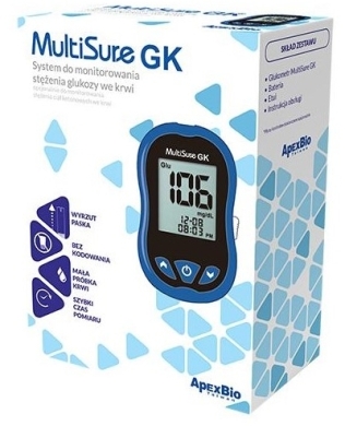 Glukometr MultiSure GK 1 opakowanie