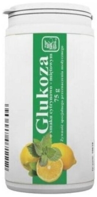 Glukoza o smaku cytrynowo-miętowym 75g