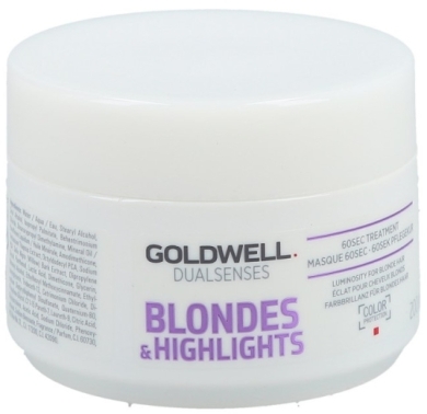 Goldwell Dual Blondes&Highlights 60-sekundowa kuracja dla włosów blond  200 ml
