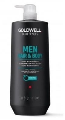 Goldwell Dual For Men Szampon do włosów i ciała dla mężczyzn 1l