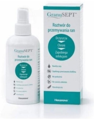 GranuSEPT Roztwór do przemywania ran 250ml
