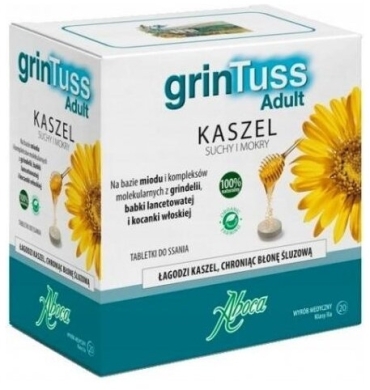 GrinTuss Adult 30 g 20 tabletek