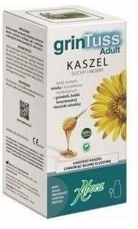 GrinTuss Adult syrop na kaszel suchy i mokry dla dorosłych 128 g