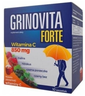 Grinovita FORTE proszek do rozpuszczenia 10 saszetek