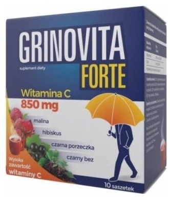 Grinovita Forte 10 + 5 saszetek