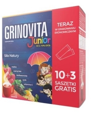 Grinovita Junior 10+3 saszetki