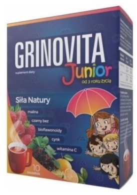 Grinovita Junior 10 + 5 saszetek