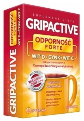 Gripactive Odporność Forte 6 saszetek