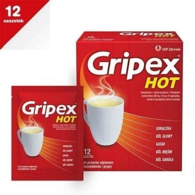 Gripex Hot 12 saszetek