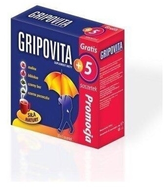 Gripovita 10 saszetek + 5 saszetek