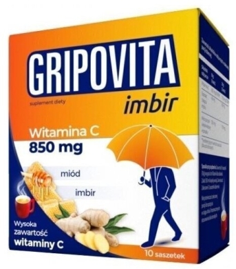 Gripovita Imbir 10 saszetek