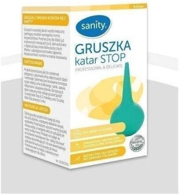 Gruszka SANITY z miękkim końcem nr 2 