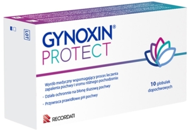 Gynoxin Protect globulki dopochwowe 10 globulek x 2g