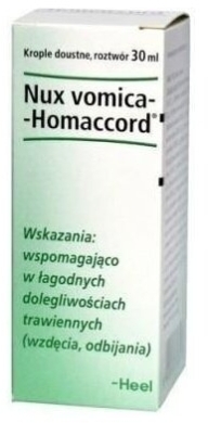 HEEL Nux Vomica Homaccord krople 30 ml