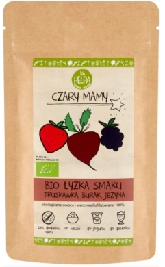 HELPA BIO Łyżka Smaku Truskawka, Burak, Jeżyna 40 g