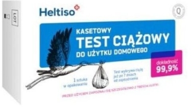 HELTISO Test ciążowy kasetowy
