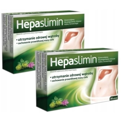 HEPASLIMIN 30 tabletek Wielopak x2