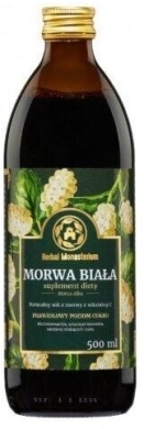 HERBAL MONASTERIUM sok z morwy białej 500ml