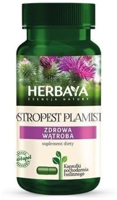 HERBAYA Ostropest plamisty zdrowa wątroba 60 kapsułek