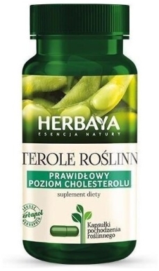 HERBAYA Sterole roślinne prawidłowy poziom cholesterolu 60 kapsułek