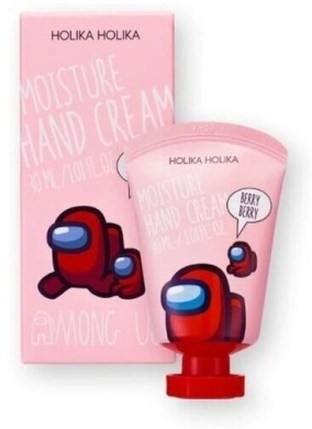 HOLIKA Among Us Moisture Hand Cream Berry Berry nawilżający, odżywczy kremy do rąk 30 ml