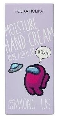 HOLIKA Among Us Moisture Hand Cream Tropical nawilżający, odżywczy kremy do rąk 30 ml
