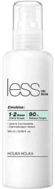 HOLIKA Less on Skin Emulsion nawilżająca emulsja do każdego rodzaju 180 ml