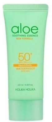 HOLIKA aloe waterproof SPF 50+ nowa formuła 100ml