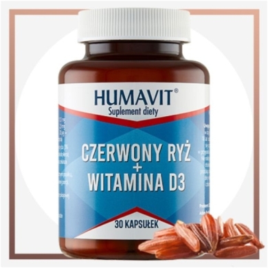 HUMAVIT Czerwony ryż 30 kapsułek