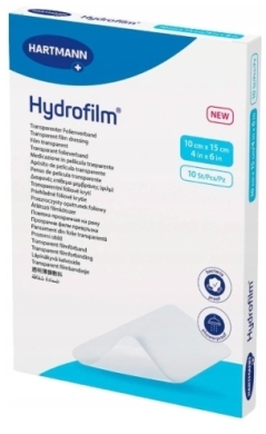 HYDROFILM NEW opatrunek jałowy 10 cm x 15 cm 10 sztuk