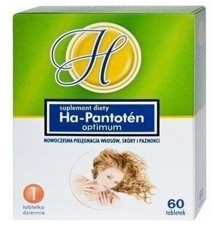 Ha-Pantoten Optimum 60 tabletek