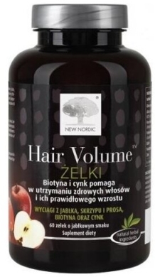 Hair Volume żelki 60 sztuk