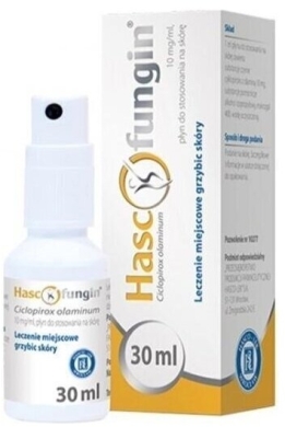 Hascofungin płyn do stosowania na skórę 0,01g/1ml 30 ml