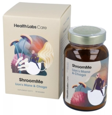 Health Labs ShroomMe Lion’s Mane & Chaga proszek do rozpuszczania 90 dawek (45,54 g)