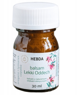 Hebda Balsam lekki oddech dla dzieci 30 ml