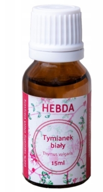 Hebda Olejek Tyminkowy Biały 15 ml